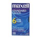 MAX214016 – Maxell Standard VHS Videocassette