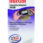 Maxell Cassette VHS-C Adapter (290060)