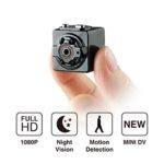 Kingslim 1080P HD Mini Hidden Camera Portable Motion Detection Wireless Body Camera Video Recorder Surveillance Spy Nanny Cam for Indoor and Outdoor