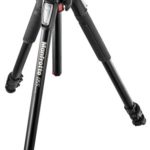 Manfrotto MT055XPRO3 055 Aluminium 3-Section Tripod with Horizontal Column (Black)