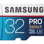Samsung 100MB/s (U3) MicroSD PRO Select Memory Card with Adapter 32 GB (MB-MF32GA/AM)
