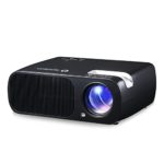 BL20 LED Projector, 2600 Lumens Home Cinema Theater Video Projector, Support 1080P with HDMI USB VGA AV TV for Game TVs Laptops Home Cinema Theater