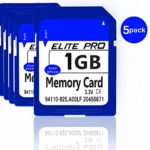 Estone 5pcs x1GB Security Digital SD Card ,High Speed ,Compatible with cameras ,camcorders , computers ,car readers and other SD compatible devices