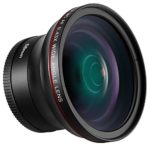Neewer 58MM 0.43X HD Wide Angle Lens with Macro Close-Up Portion Lens No Distortion for Canon EOS Rebel 700D 650D 600D 550D 500D 450D 400D 350D 100D (T5i T4i T3i T2i T1i XSi XTi XT SL1) DSLR Cameras