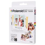 Polaroid 3.5 x 4.25 inch Premium ZINK Border Print Photo Paper (20 Sheets) – Compatible with Polaroid POP Instant Camera