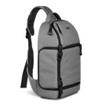 Zecti Sling backpack for DSLR Camera (Canon Nikon Sony Pentax Olympus and etc.) Gray