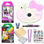Fujifilm Instax Mini “Hello Kitty” Instant Camera LIMITED EDITION BUNDLE (Includes 20 instant Films) + Extra Accessories