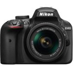 Nikon D3400 DSLR Camera w/ AF-P DX NIKKOR 18-55mm f/3.5-5.6G VR Lens, Black (Certified Refurbished)