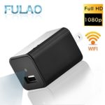 FULAO 1080P Spy Hidden Mini Wall Charger Surveillance Cam Wifi Wireless Portable Security Vedio Recorder Remote Camera