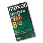 Maxell Standard Grade T-160 VHS Videotapes 10-Pack