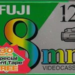 FUJI MP P6-120 DS N 8mm Videocassette Tapes, 2 Pack w/Bonus