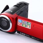 Camera Camcorder, Fosa HD 1080P Max.16.0 Megapixels 1280720P DV Handy Camera, Digital Video Camcorder 16X Zoom with 2.7″ LCD and 270 Degree Rotation Screen(Red)