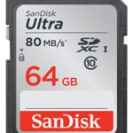 Sandisk Ultra SDXC 64GB 80MB/S C10 Flash Memory Card (SDSDUNC-064G-AN6IN)