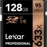 Lexar Professional 633x 128GB SDXC UHS-I/U1 Card with Image Rescue 5 Software – LSD128GCB1NL633