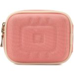 Limited Edition Pink Eva Mini Hard Shell Lightweight Zipper Compact Carrying Protector Case For Canon PowerShot Series Point & Shoot Digital Cameras