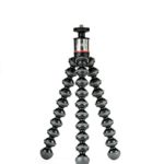 JOBY GorillaPod 500. Compact Tripod Stand for Sub-Compact, Point & Shoot, and 360 Cameras. Supports up to 1lb (500g). Black/Charcoal