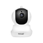 Sricam Security Camera 720p HD Pan/Tilt/Zoom Wireless IP Camera with Two Way Audio, Motion Detection, Night Verison, MicroSD Recording for iPhone/Android Phone/iPad/Windows Remote View
