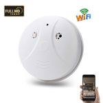 WIFI Smoke Detector Camera 1080P TANGMI Security Camera Wall Mount Motion Detection Video Surveillance Camcorder IP P2P Android iPhone Remote Control