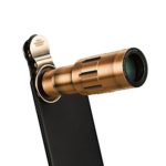 Phone Lens 20X Zoom Telephoto Lens with Universal Clip and Mini Flexible Tripod for iPhone Samsung and Most Smartphones