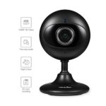 Wansview Wireless Security Camera 1080P, WiFi Home Security Indoor Camera for Baby /Elder/ Pet/Nanny Monitor with Night Vision and Two-way Audio-K3 (Black)
