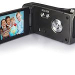 Lightahead DV Series Digital Video Camera with 4x Digital Zoom, 2.7-Inch LCD With Hand Strap & Cloth Bag (Glossy Black)