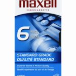 Maxell T-120 STD – Standard Grade Videocassette