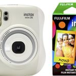 Fujifilm Instax Mini 26 + Rainbow Film Bundle – White
