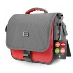 BAGSMART Digital SLR/DSLR Compact Camera Shoulder Bag, Travel SLR Gadget Bag, Red