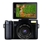 Digital Camera Camcorder Full HD Digital Video Camera 1080p 24.0MP Retractable Flash Light 3” Screen Video Recorder