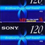 Sony 8mm MP video cassette – 120 min. (4 pack)