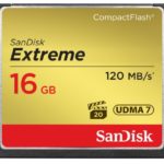 SanDisk Extreme 16GB Compact Flash Memory Card UDMA 7 Speed Up To 120MB/s, Frustration-Free Packaging- SDCFXS-016G-AFFP (Label May Change)