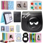 Nodartisan Compatible Mini 8 8+ 9 Camera Case Accessories Bundle Kit for Fujifilm Instax Mini 8 8+ 9, Don’t Touch My Camera (12 Items)