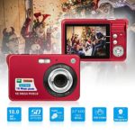 HD Mini Digital Camera with 2.7 Inch TFT LCD Display,Kids Childrens Point and Shoot Digital Video Cameras Red–Sports,Travel,Holiday,Birthday Present