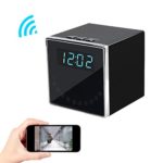 Wireless Spy Hidden Camera, Corprit 1080P WiFi Home Security Camera Table Clock Nanny Cam