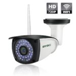 WIFI Camera Outdoor, SV3C Wireless Security Camera, 720P HD Night Vision Bullet Cameras, Waterproof Surveillance CCTV, IR LED Motion Detection IP Cameras for Indoor Outdoor, Support Max 128GB SD Card
