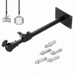 Meking Photography Photo Studio Video Wall Ceiling Mount with 3/8″ 1/4″ Thread