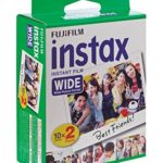 Fujifilm instax Wide Instant Film, 20 Exposures, White, Old Packaging