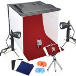 Emart 16 x 16 Inch Table Top Photo Photography Studio Lighting Light Shooting Tent Box Kit