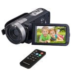 Digital Video Camcorders, VPRAWLS 24.0 Mega pixels 16X Zoom Portable Mini Handheld Video Camera Recorder With IR Night Vision Full HD 1080P Max. DV 3″ LCD Screen (Two Batteries Included)