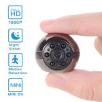 Hidden Mini Camera, 1080P/720P Pocket Security Spy Camera Night Vision Motion Detection Nanny Cam Home surveillance