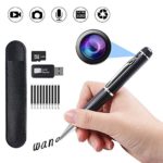 1080P Spy Hidden Camera Pen,DigiHero 16GB 1080P Mini Hidden Camera Pen with Video & Photo Recorder Multifunction Cam Silver Color