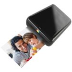 Polaroid ZIP Mobile Printer w/ZINK Zero Ink Printing Technology – Compatible w/iOS & Android Devices – Black