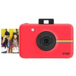 Polaroid Snap Instant Digital Camera (Red) with ZINK Zero Ink Printing Technology