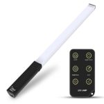 Amzdeal LED Video Light Wand Photo Lighting Kit with Remote Control,Rechargeable Battery and 30 Brightness Level
