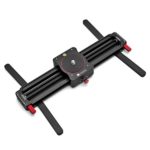 Camera Slider Mini Panorama Slider 11″/28cm Mini Video Tracking GT-MN280 With Adjustable Angle Follow Focus Pan Angle Tube Delay Sliders Slider Dolly Track Rail for Timelapse Photography