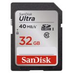 SanDisk Ultra 32GB Class 10 SDHC Memory Card Up to 40MB/s- SDSDUN-032G-G46 [Older Version]