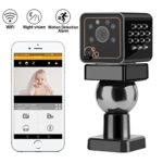 Hidden Camera – WIFI Spy Camera – Mini IP Security Came – HD 1080P Wireless Nanny Cameras for Home – Remote View for iPhone Android – Motion Detection Alarm – Night Vision