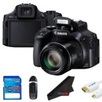 Canon PowerShot SX60 HS 16.1MP Digital Camera + 16GB Pixi-Starter Accessory Bundle