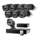 Zmodo Full HD 1080p Simplified PoE Security Camera System w/Repeater, 8 x 2.0 Megapixel IP Outdoor Surveillance Camera, 8CH HDMI NVR and 1TB Hard Drive