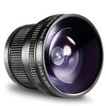 Neewer 52MM 0.20X High Definition Super Wide AF Fisheye Lens for Nikon D5300 D5200 D5100 D5000 D3300 D3100 D3000 D7100 D7000 D90 D80 DSLR Cameras